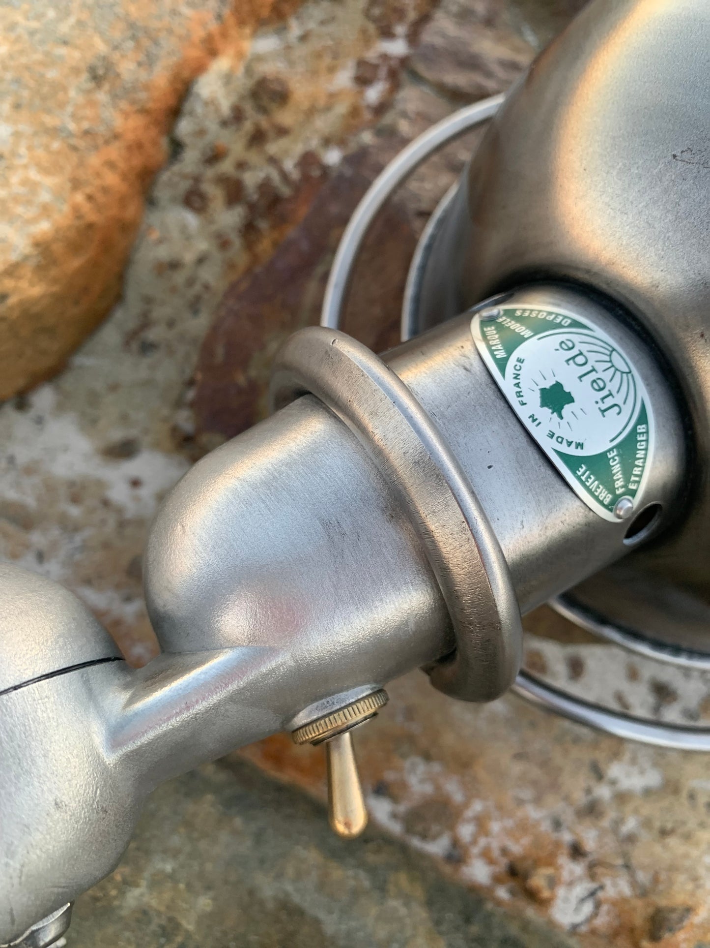 Jieldé loftlampe med dobbelt beslag og 3 x 3 arme