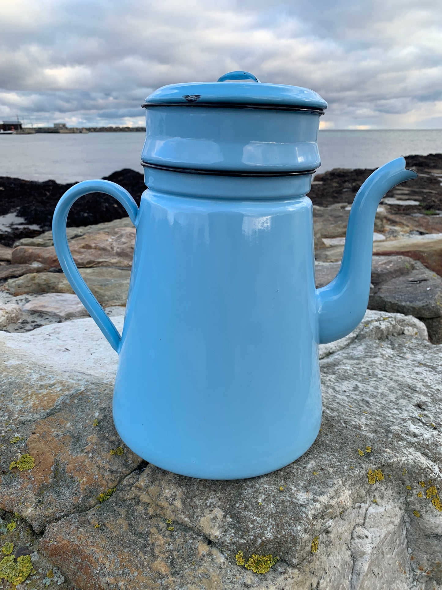 Stor Glud og Marstrand emaljekande (Sjælden udgave)