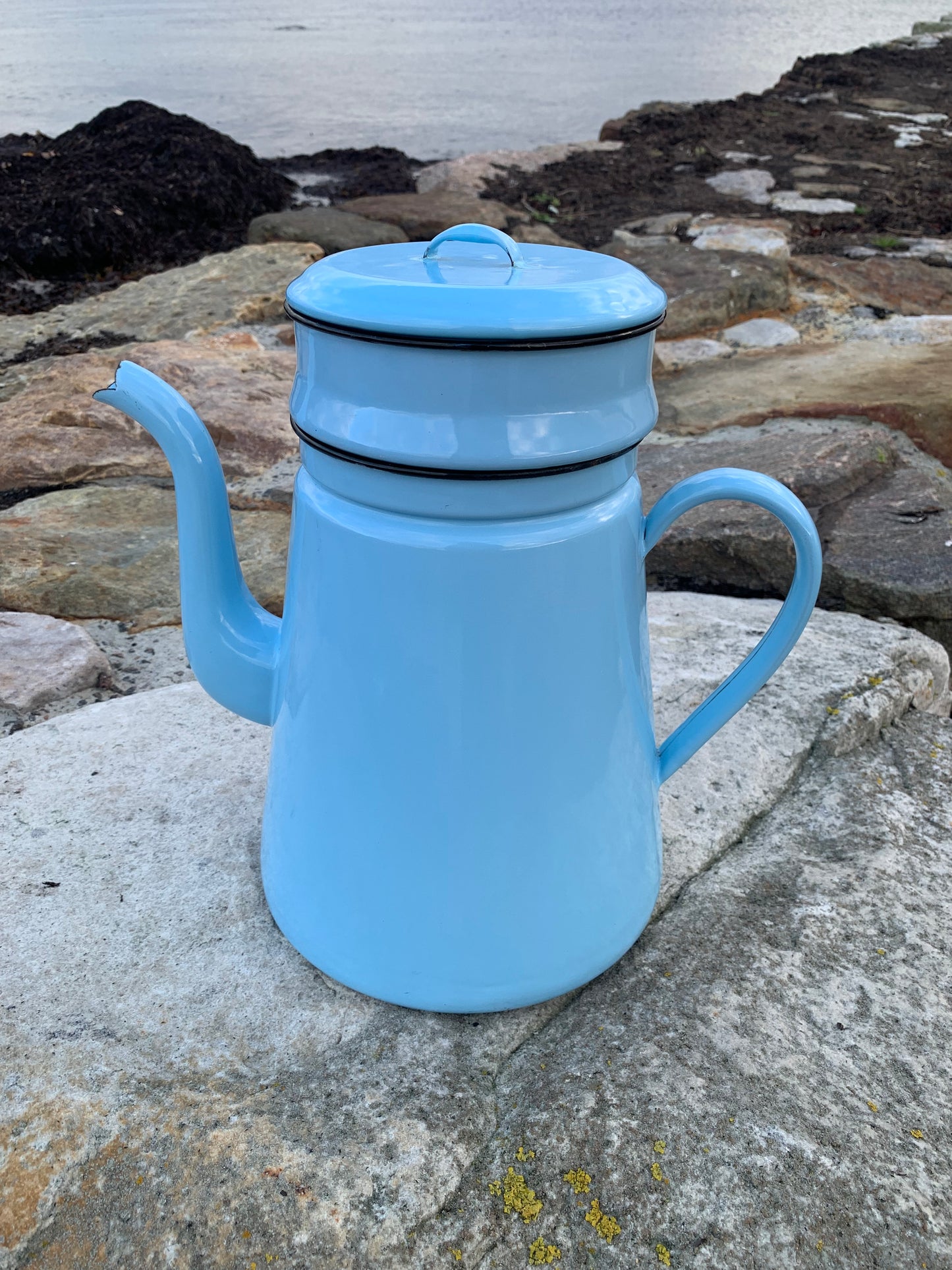 Stor Glud og Marstrand emaljekande (Sjælden udgave)