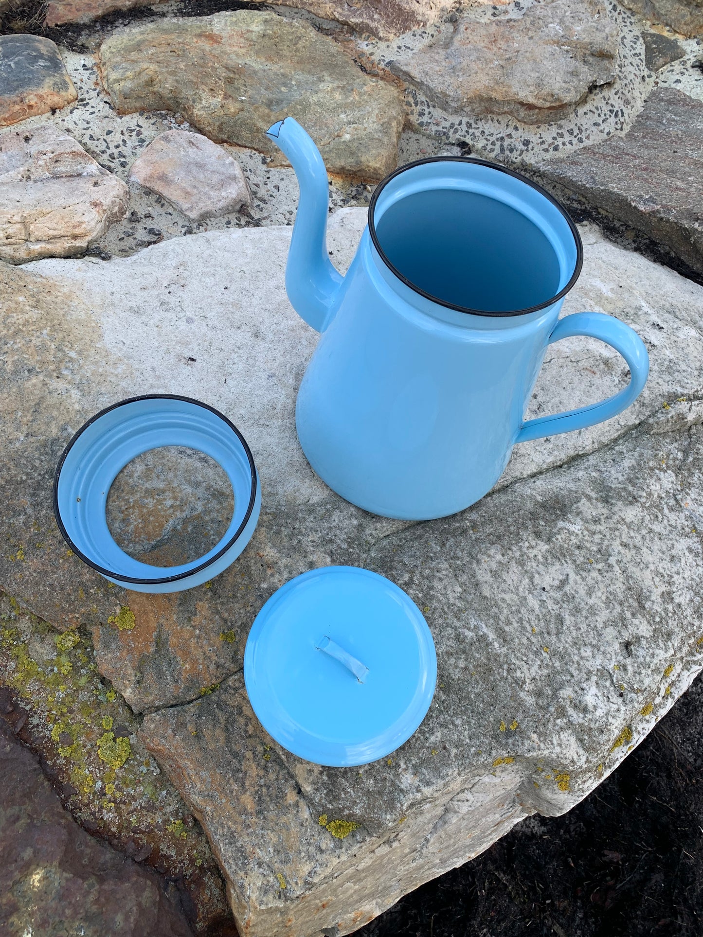 Stor Glud og Marstrand emaljekande (Sjælden udgave)