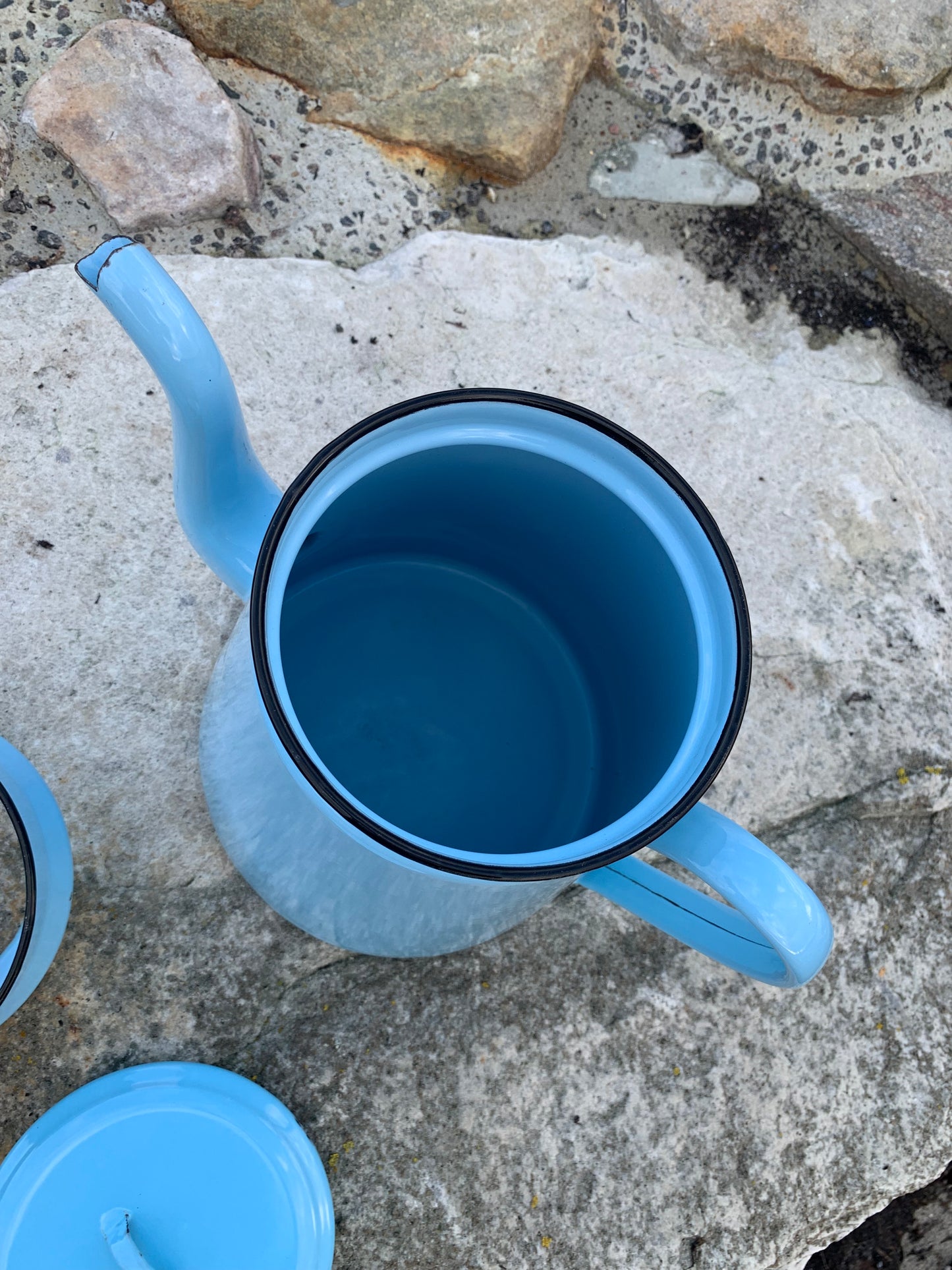 Stor Glud og Marstrand emaljekande (Sjælden udgave)