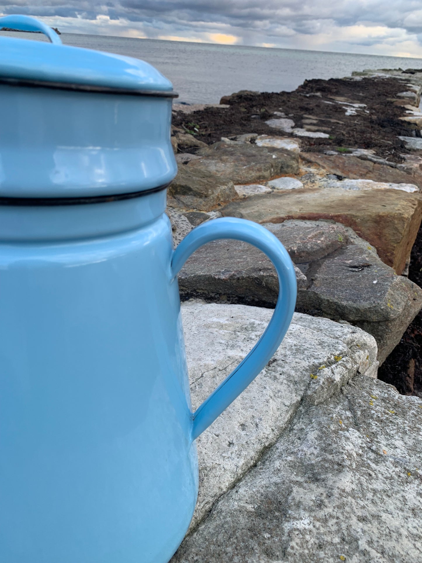 Stor Glud og Marstrand emaljekande (Sjælden udgave)