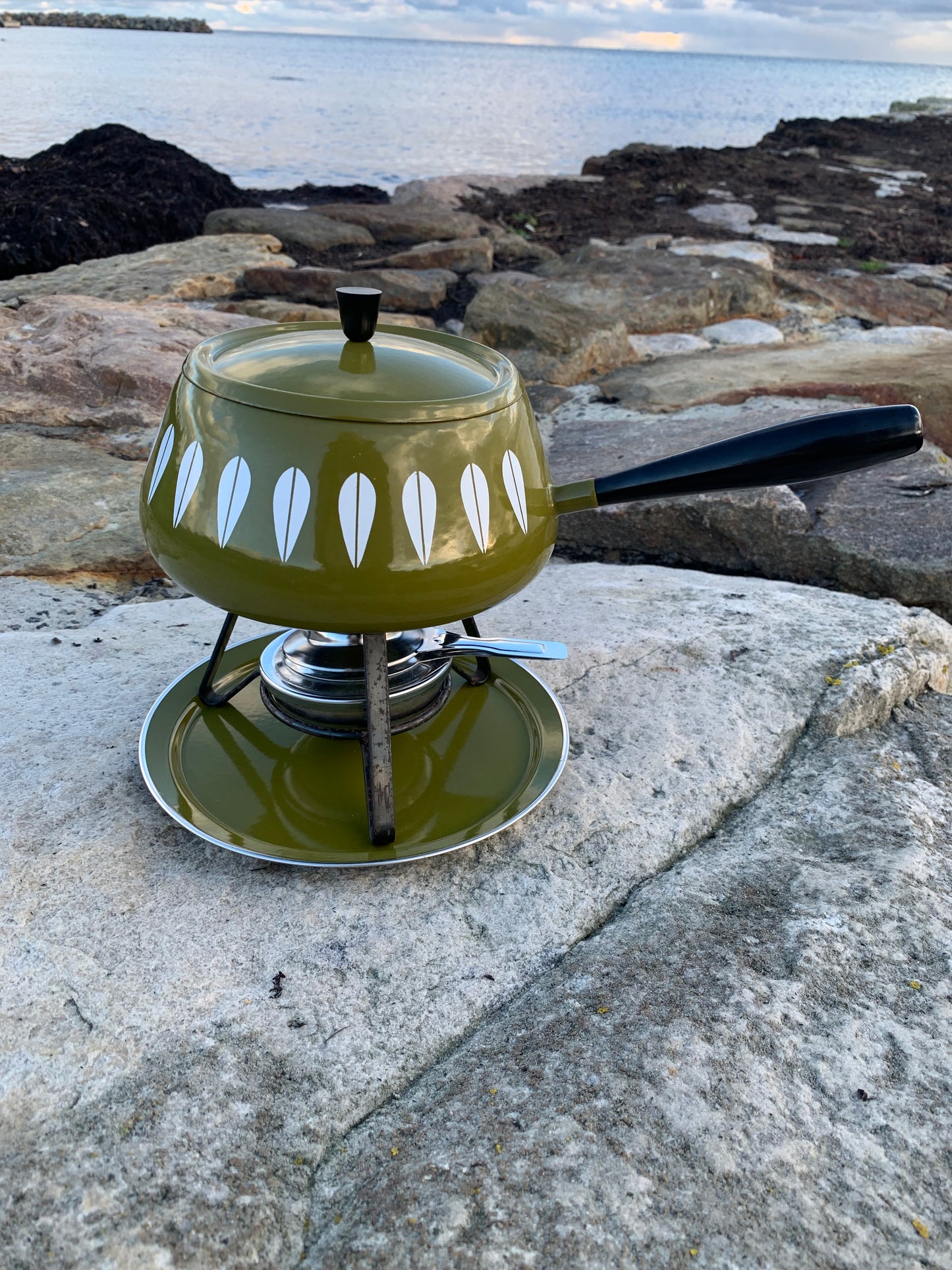 Cathrineholm Lotus emalje fonduesæt