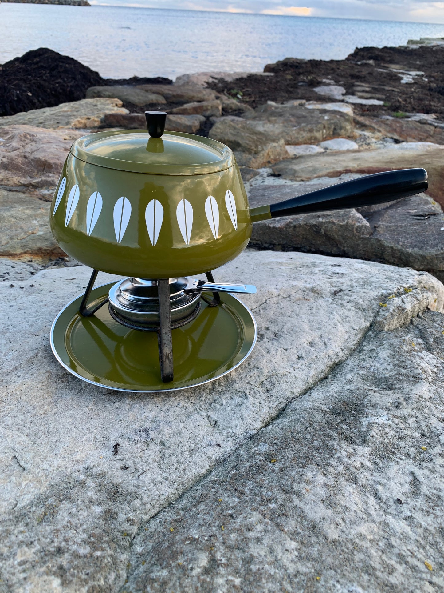 Cathrineholm Lotus emalje fonduesæt