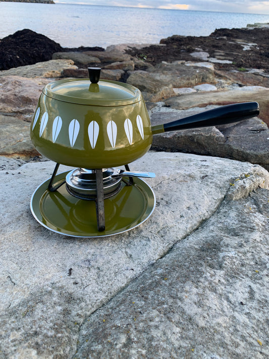 Cathrineholm Lotus emalje fonduesæt