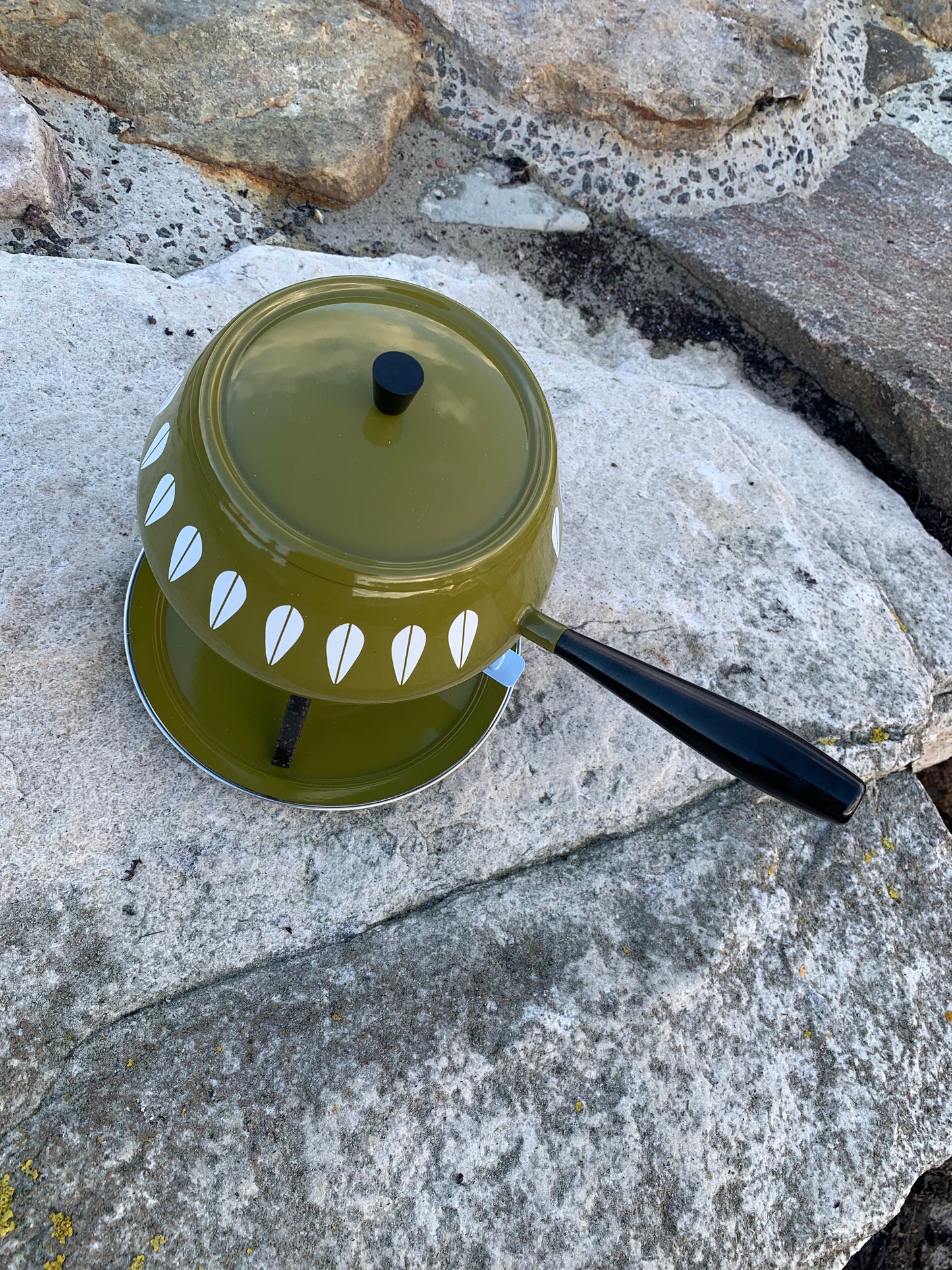 Cathrineholm Lotus emalje fonduesæt