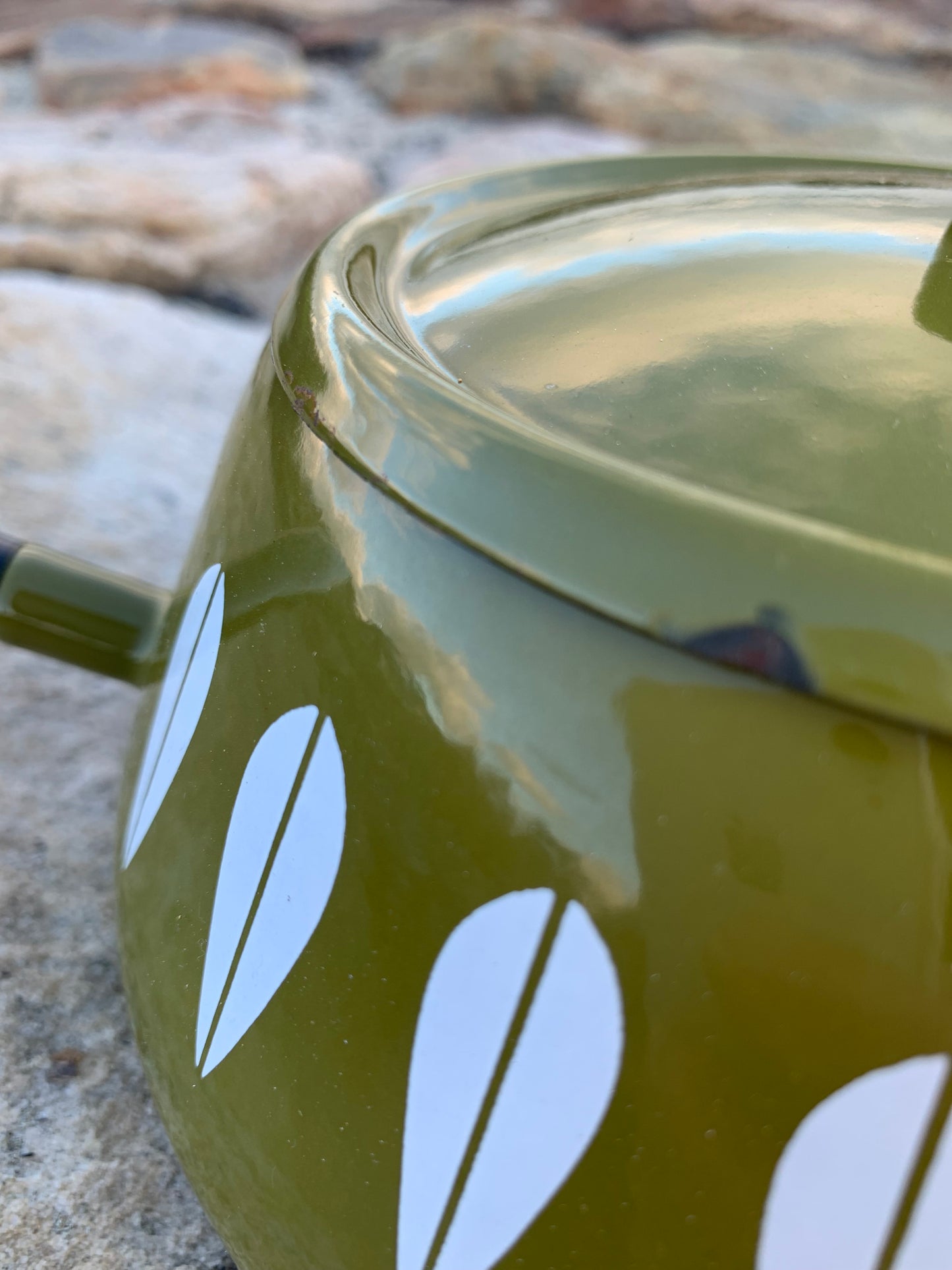 Cathrineholm Lotus emalje fonduesæt