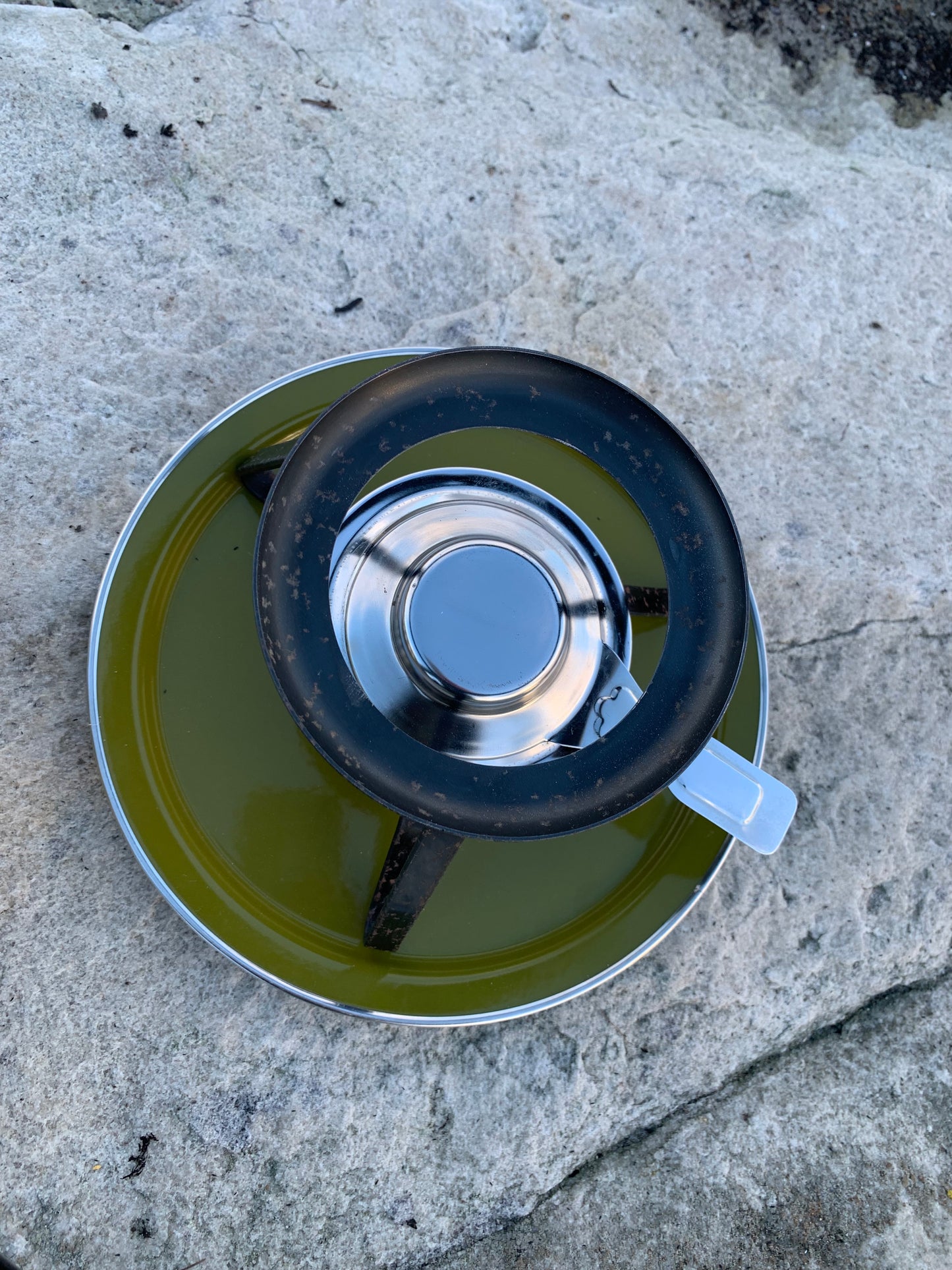 Cathrineholm Lotus emalje fonduesæt