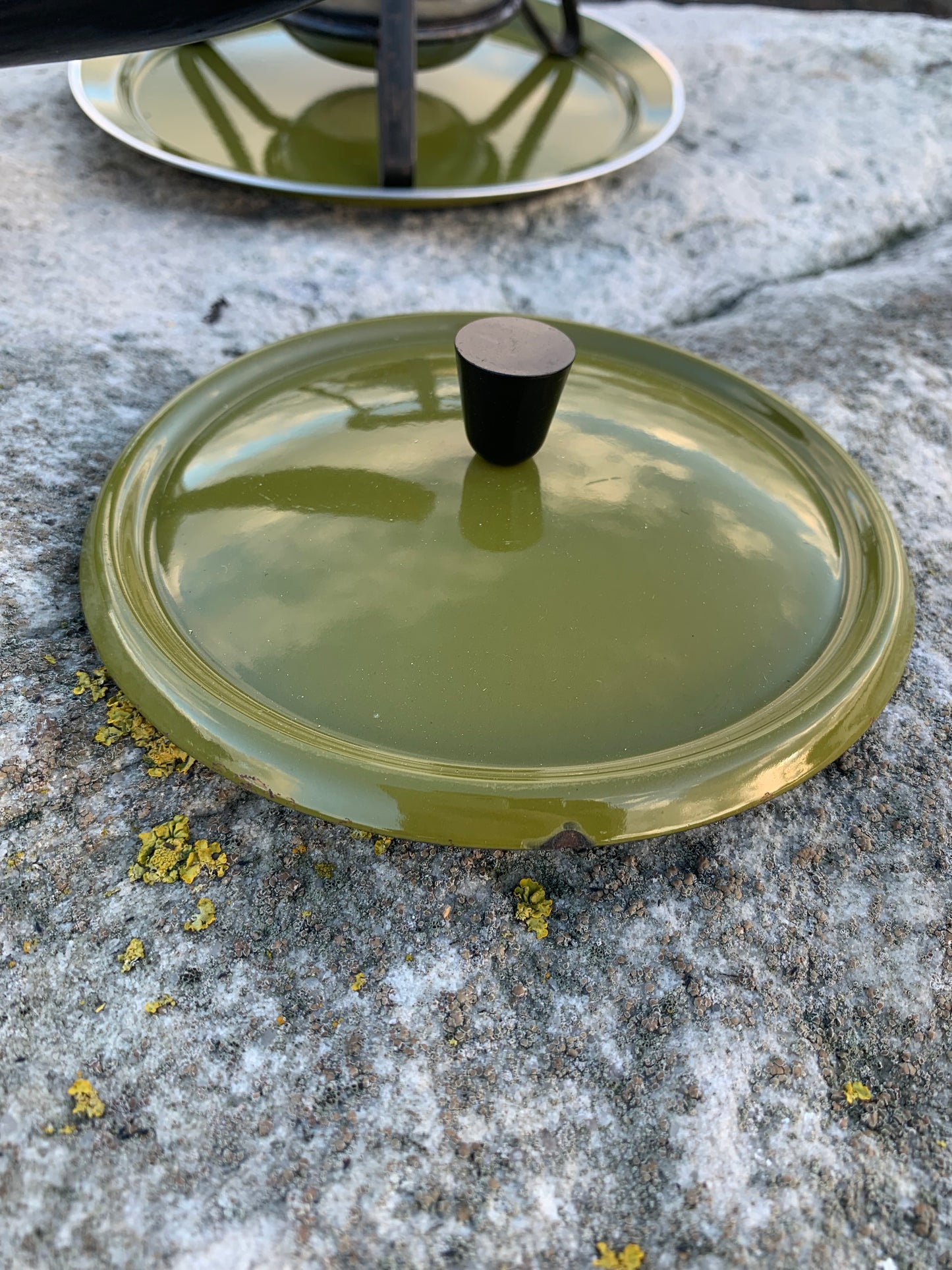 Cathrineholm Lotus emalje fonduesæt