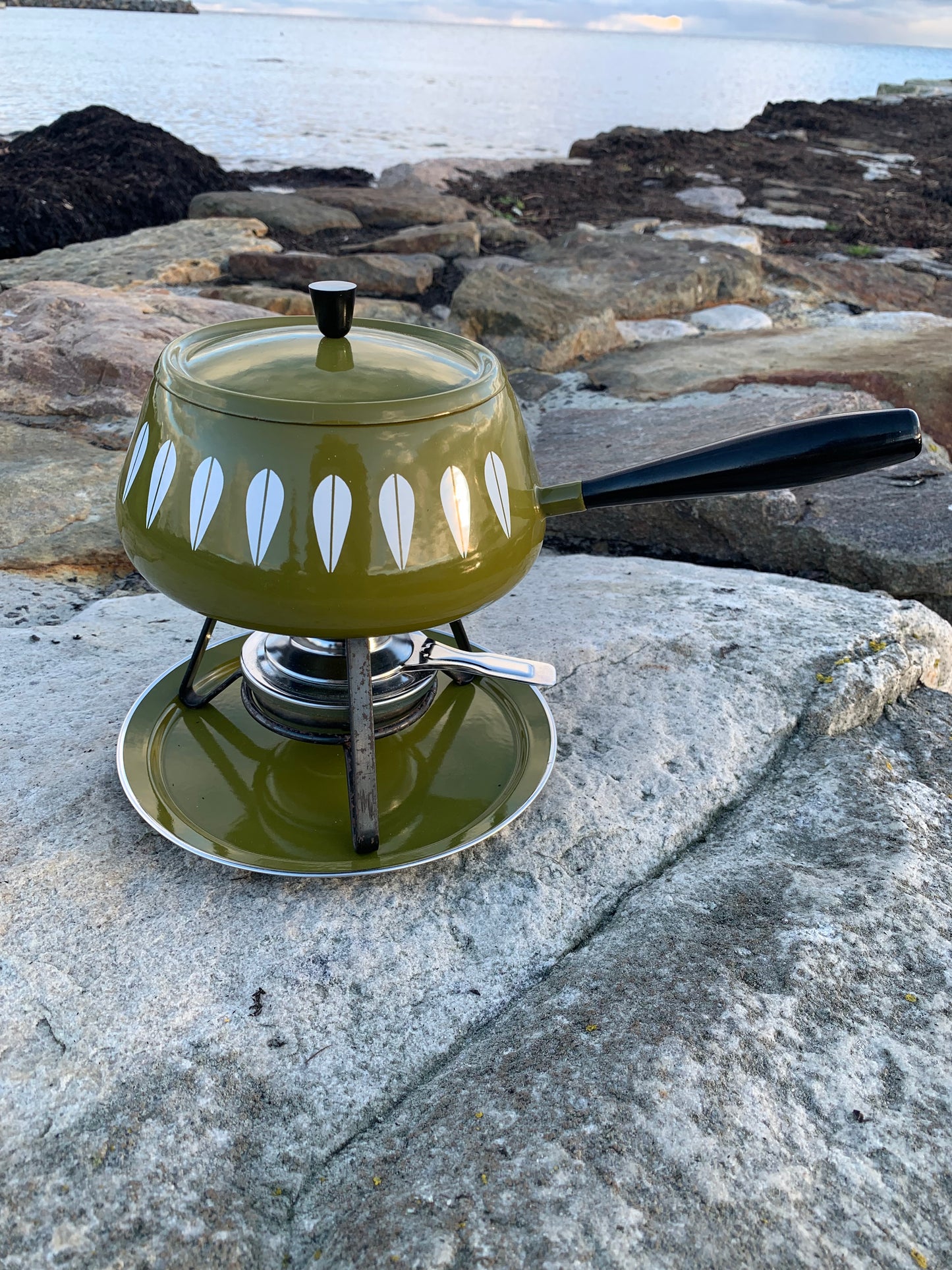 Cathrineholm Lotus emalje fonduesæt