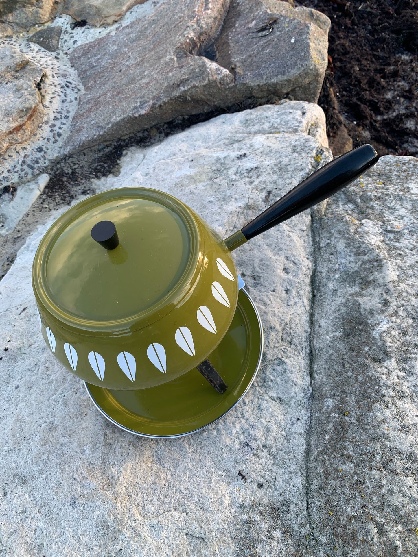 Cathrineholm Lotus emalje fonduesæt