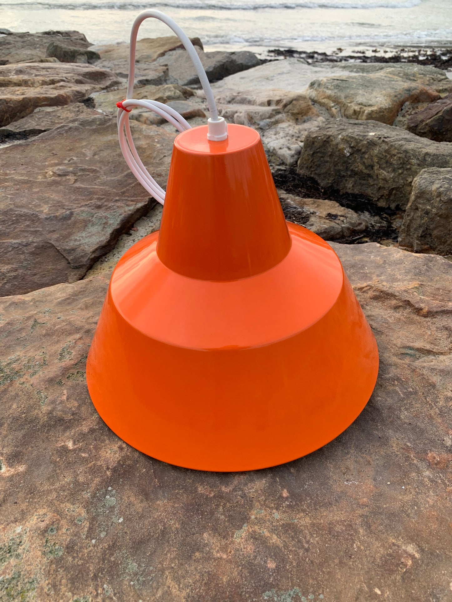 Værkstedslampe - Orange