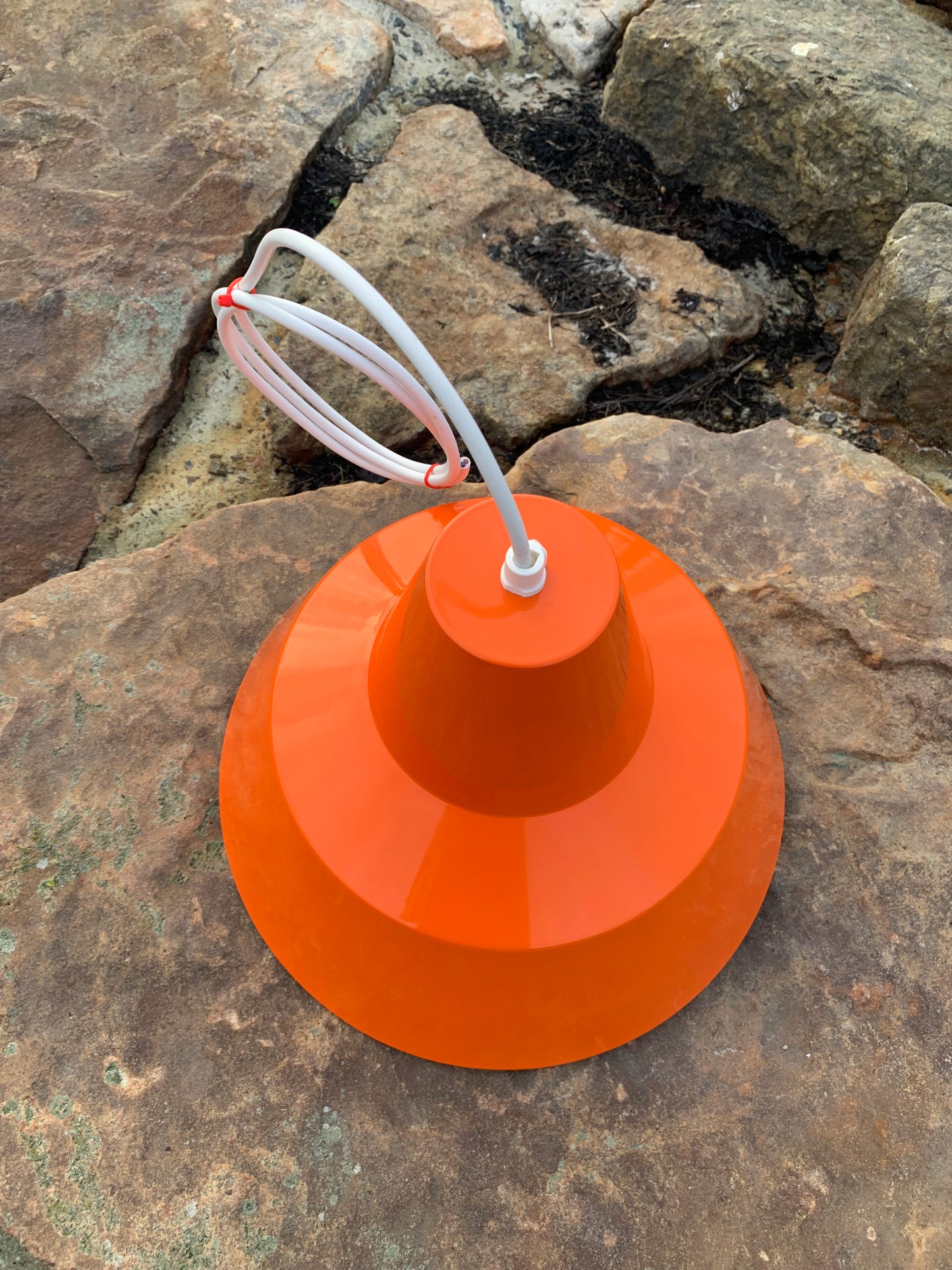 Værkstedslampe - Orange