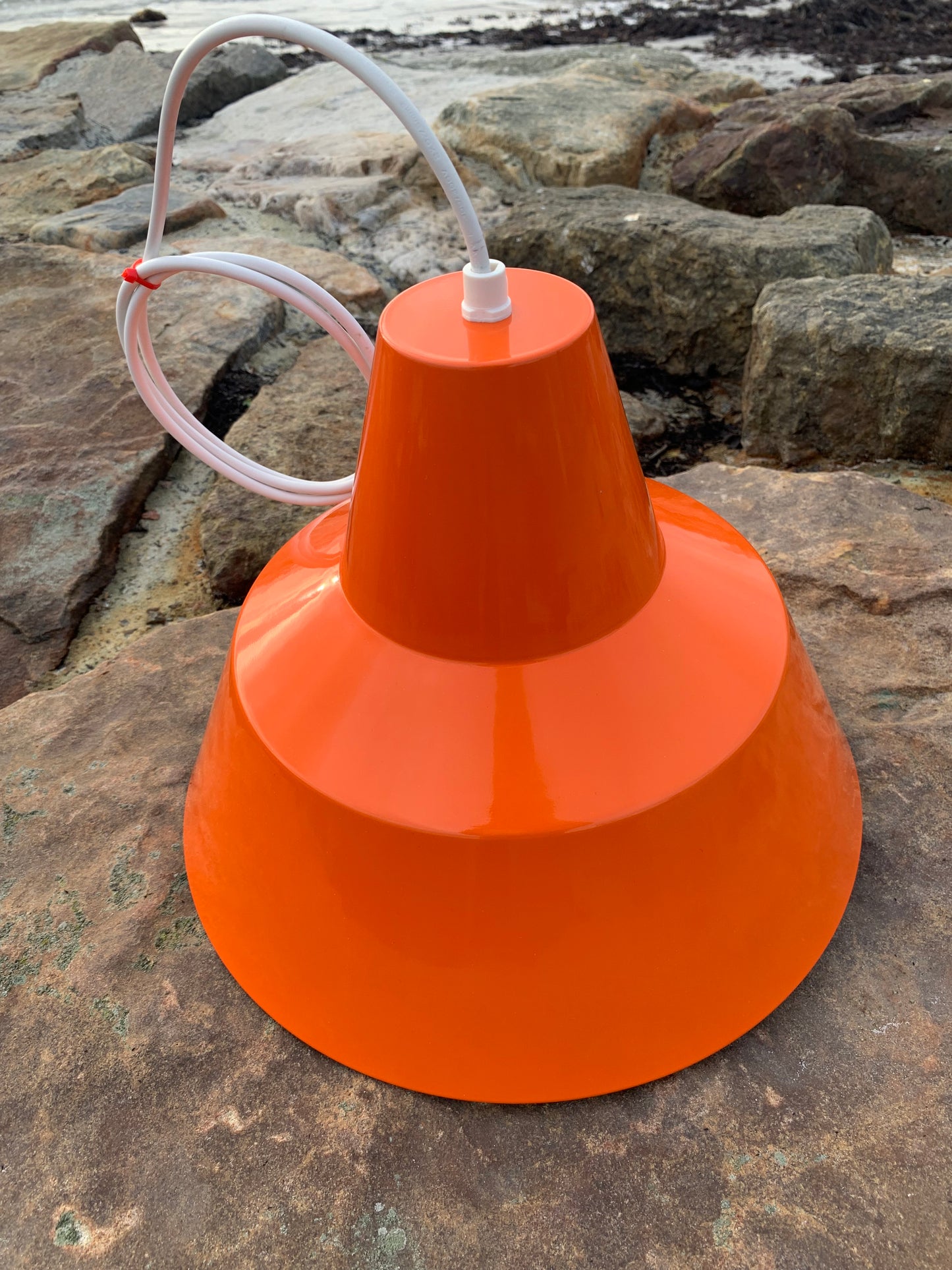 Værkstedslampe - Orange