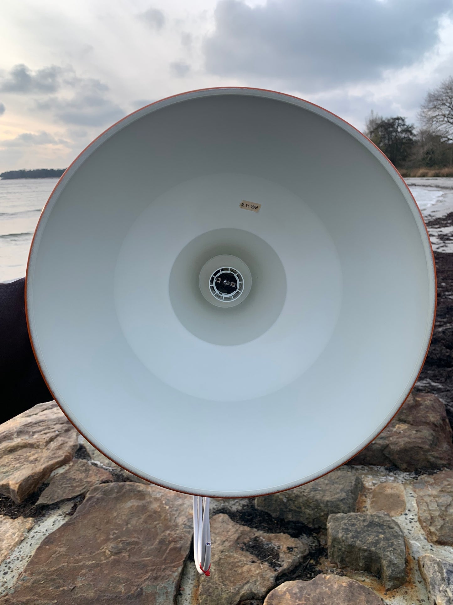 Værkstedslampe - Orange