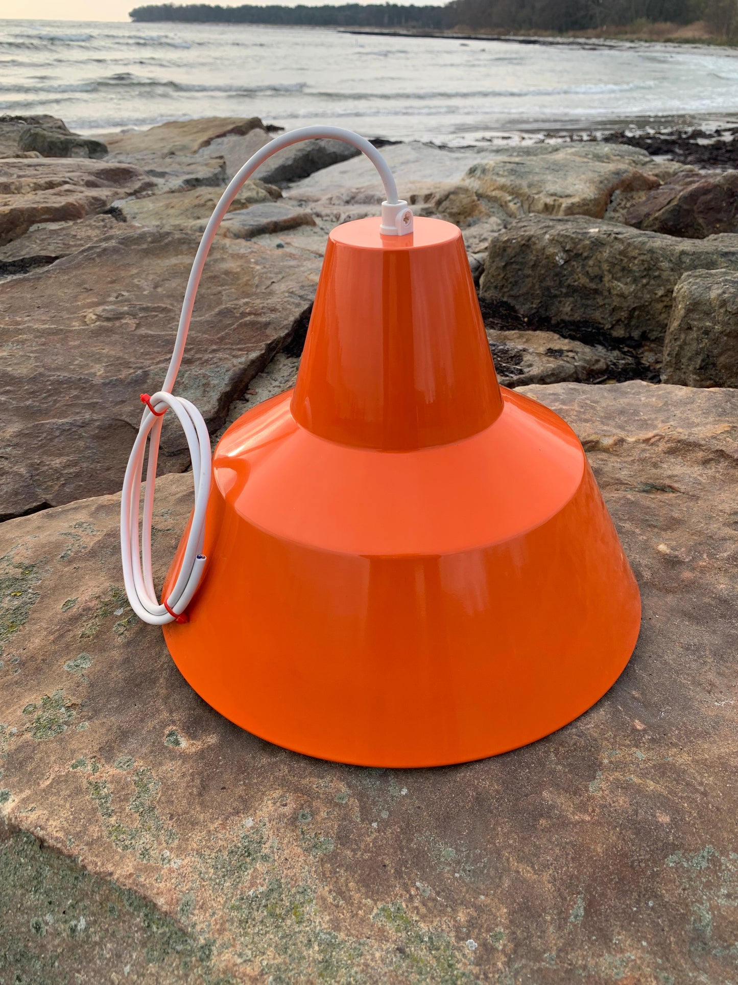 Værkstedslampe - Orange