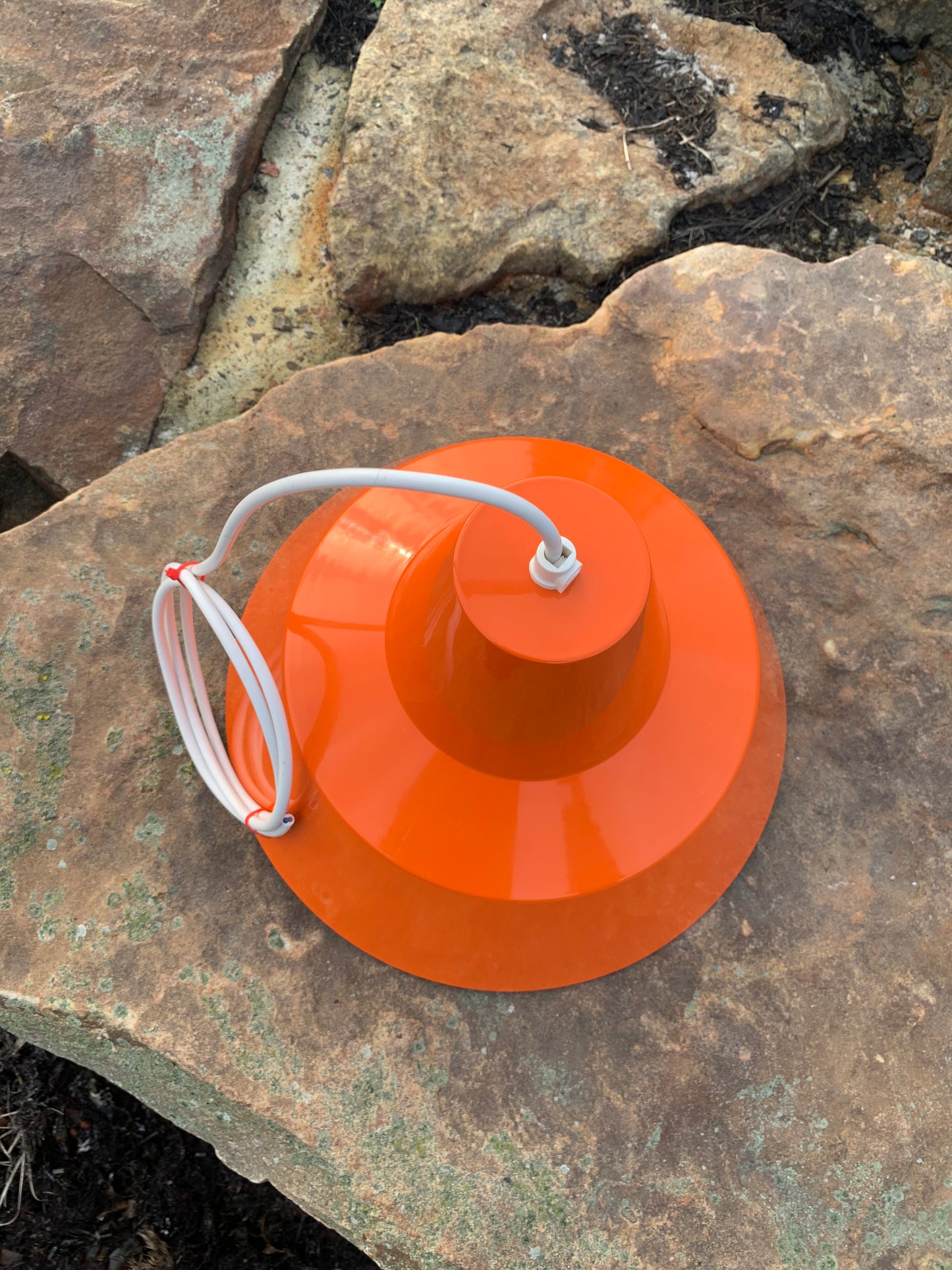 Værkstedslampe - Orange