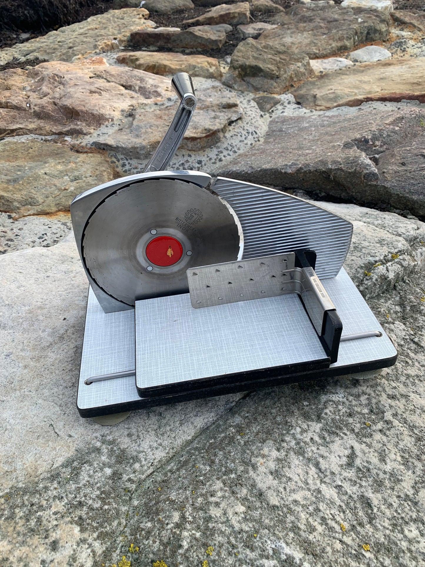 Nils Johan skæremaskine “Lilla Brutus”