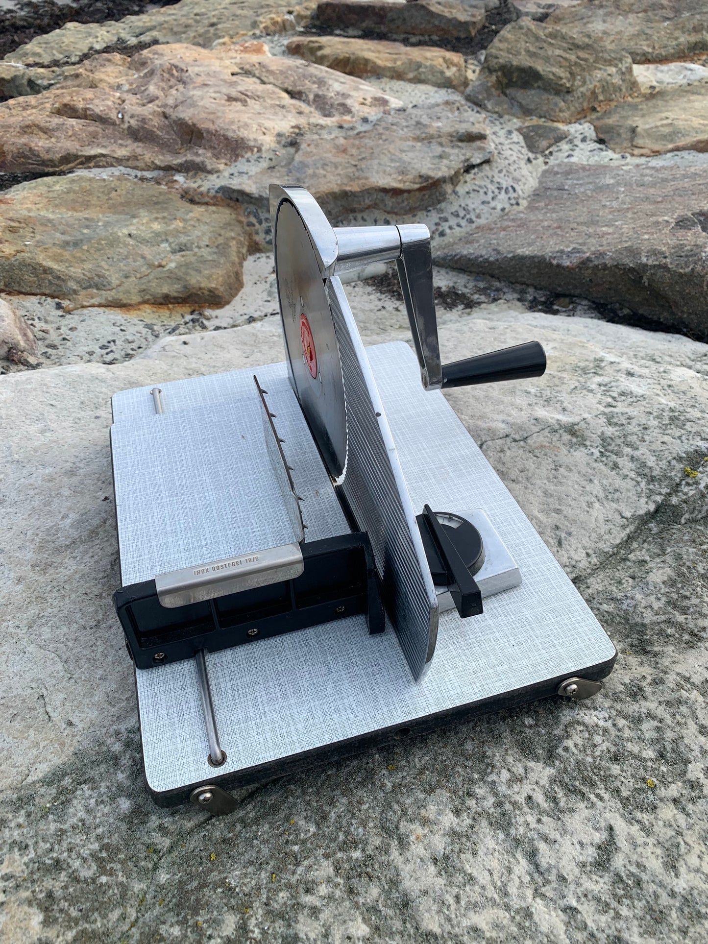 Nils Johan skæremaskine “Lilla Brutus”