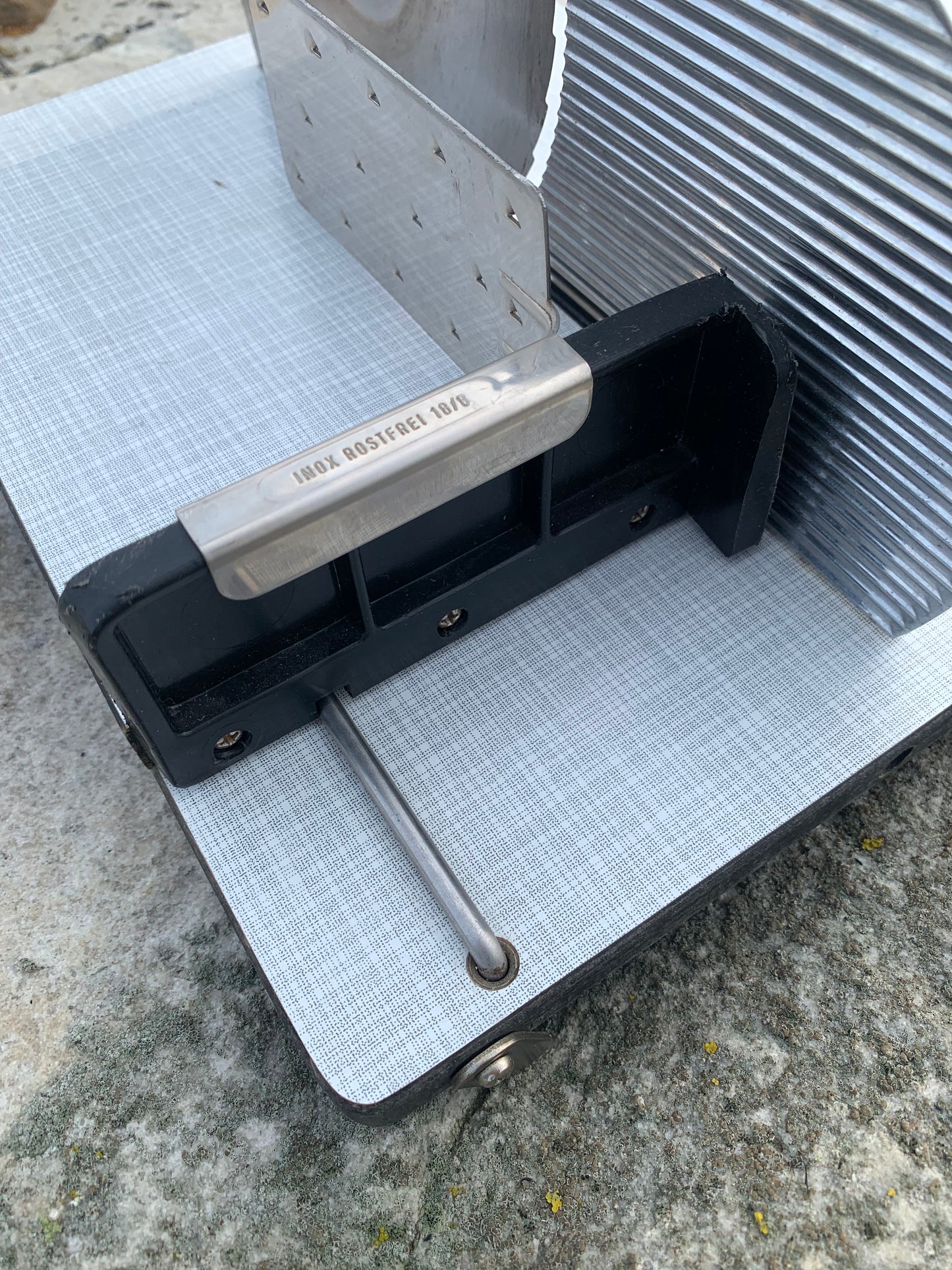 Nils Johan skæremaskine “Lilla Brutus”