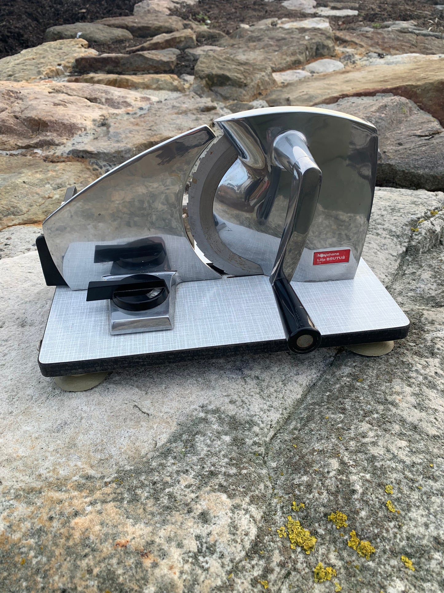 Nils Johan skæremaskine “Lilla Brutus”