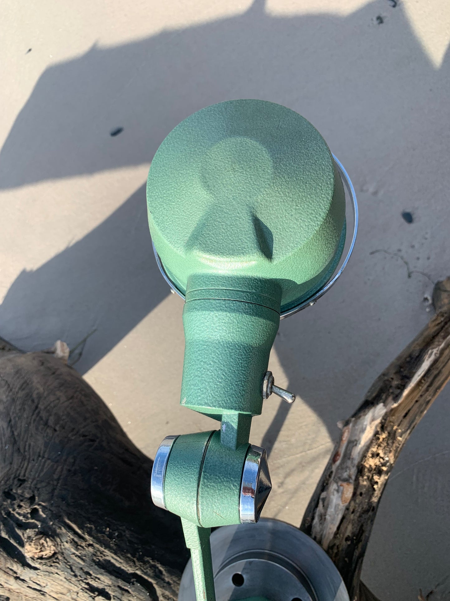 Jieldé bordlampe - Grøn hammerlak