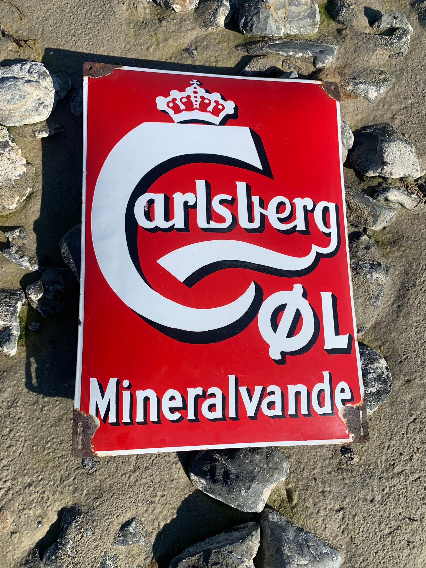 Carlsberg emaljeskilt