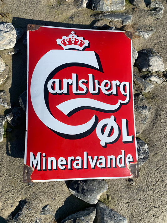 Carlsberg emaljeskilt