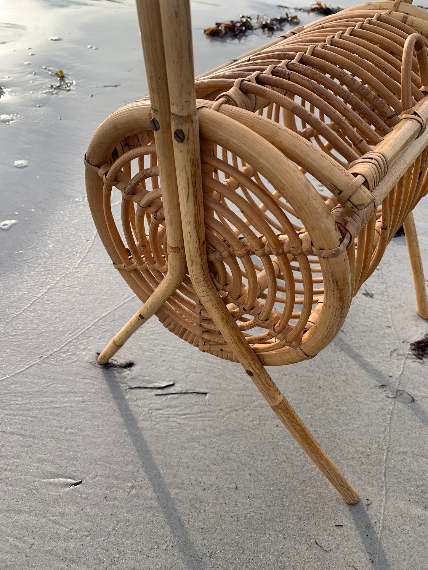 Bambus opbevaringsmøbel