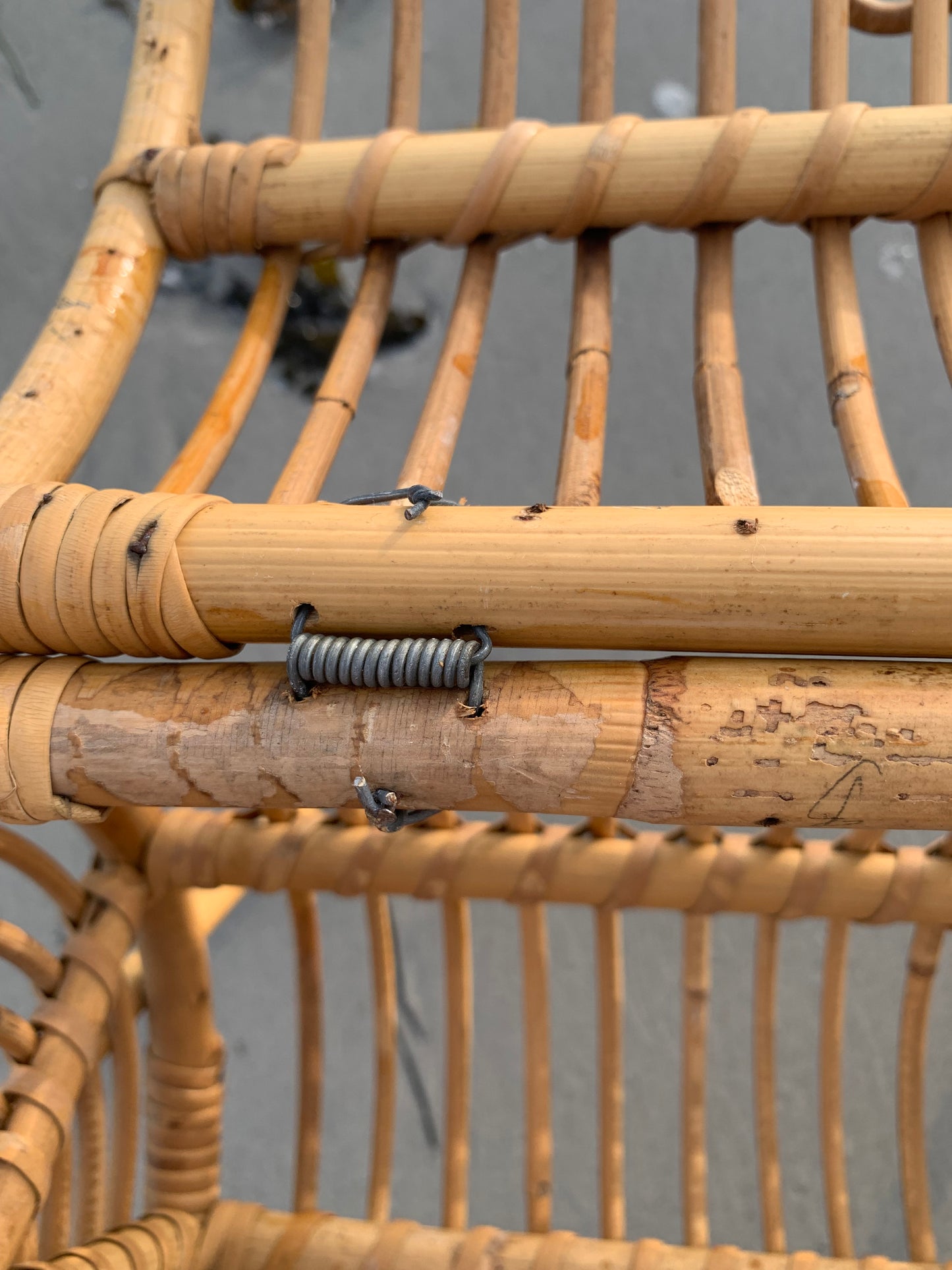 Bambus opbevaringsmøbel