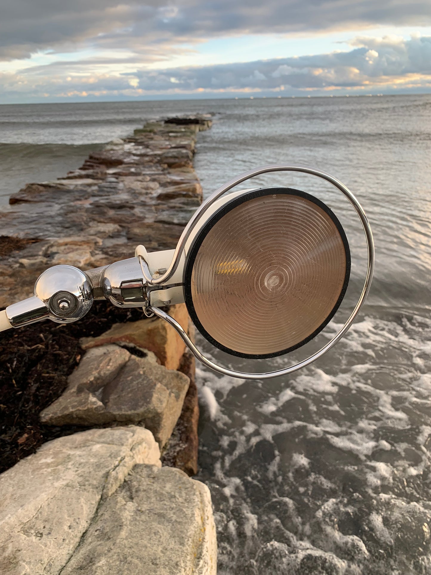 Jieldé bordlampe  (Sjælden udgave fra en systue i Sydfrankrig)