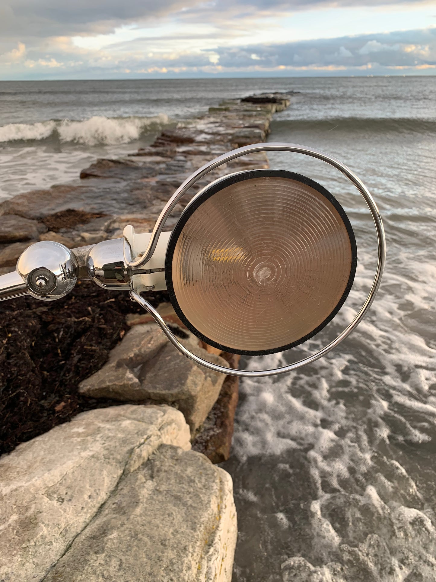 Jieldé bordlampe  (Sjælden udgave fra en systue i Sydfrankrig)