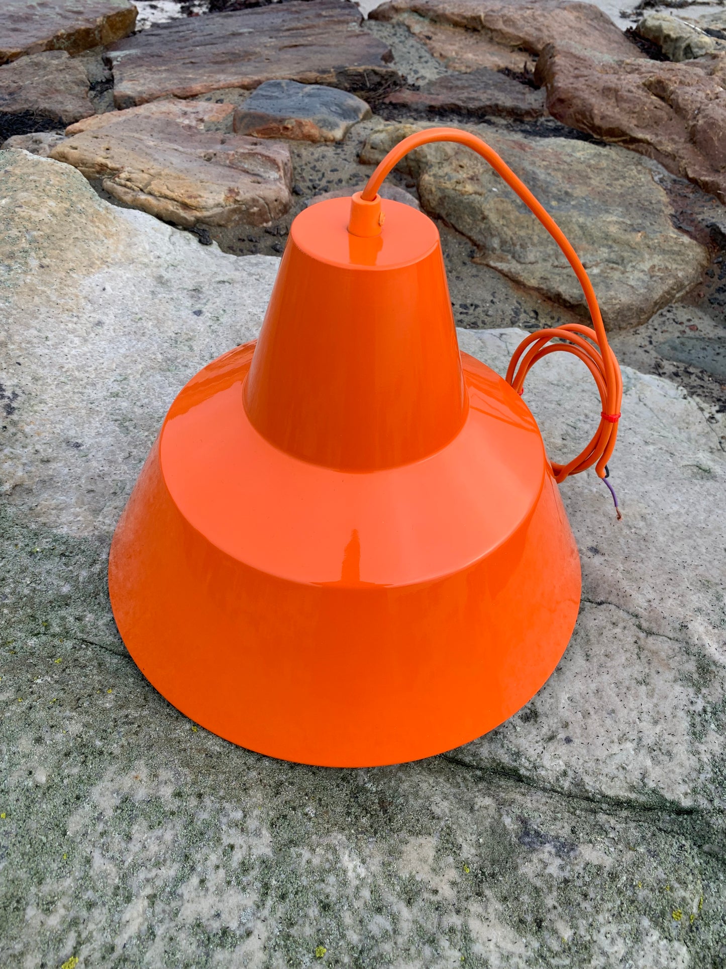 Værkstedslampe - Orange