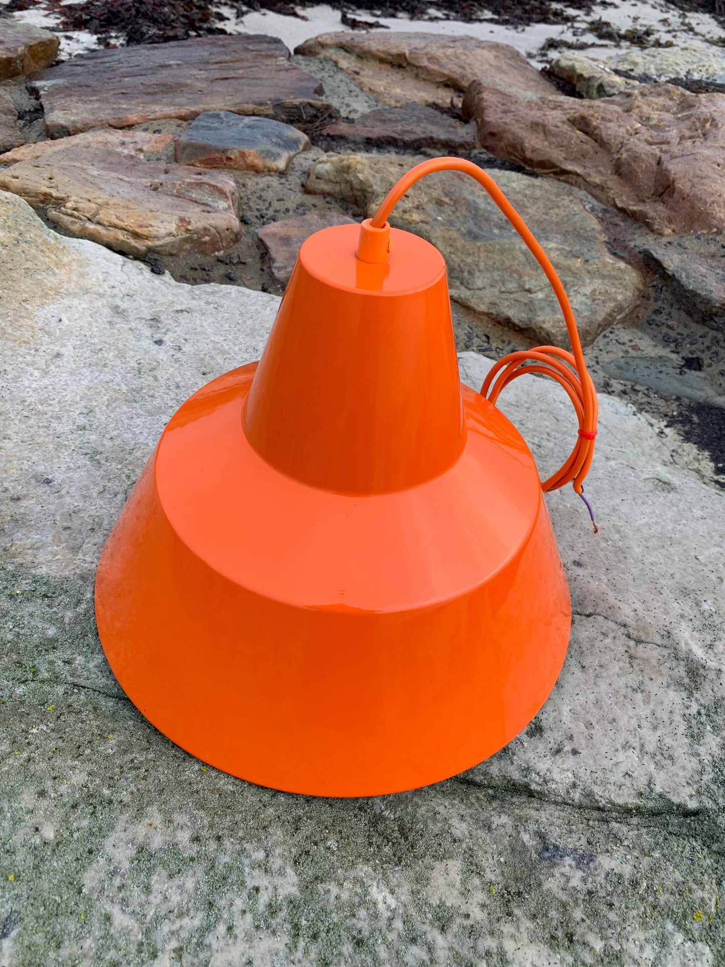 Værkstedslampe - Orange