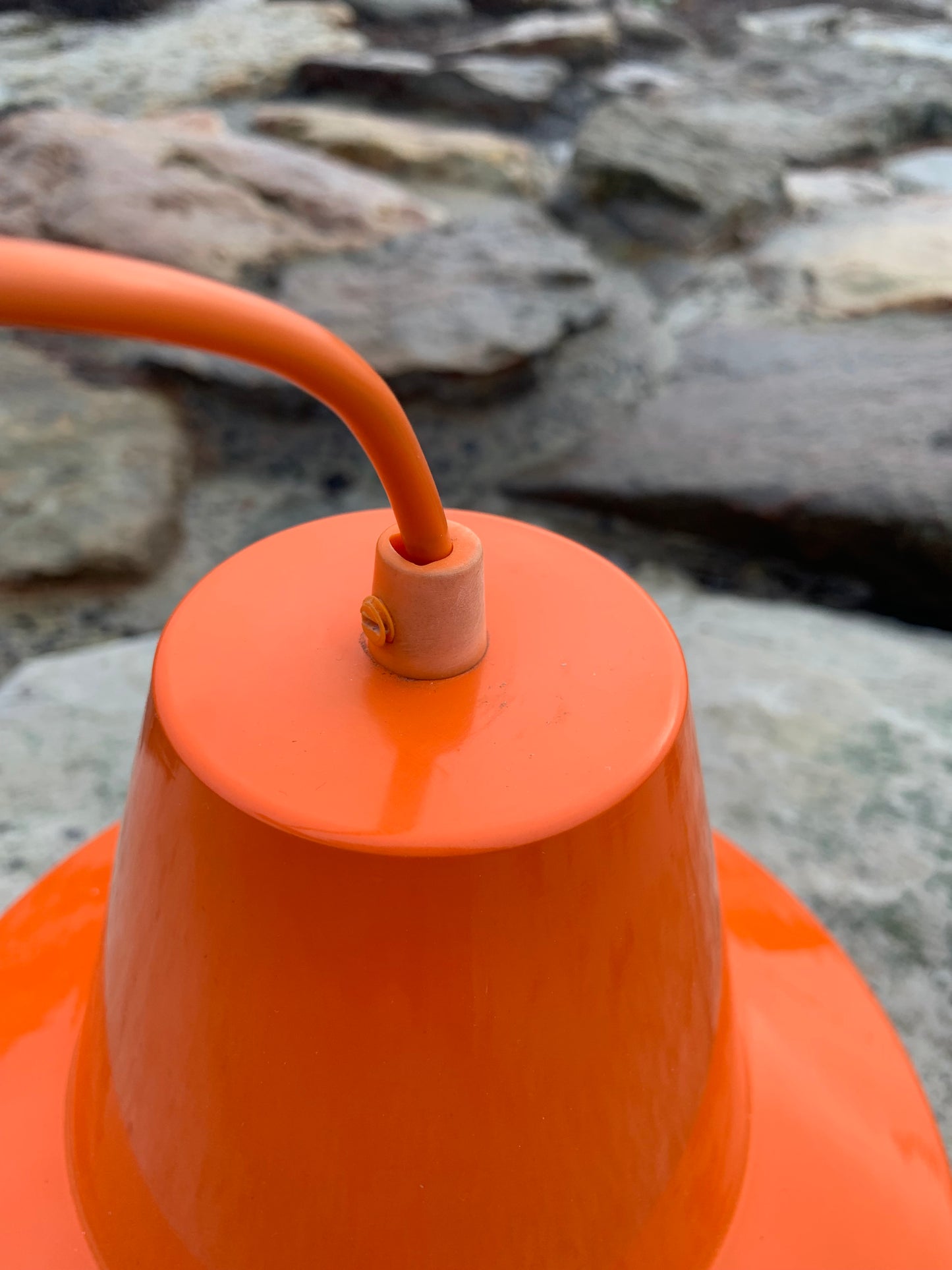 Værkstedslampe - Orange