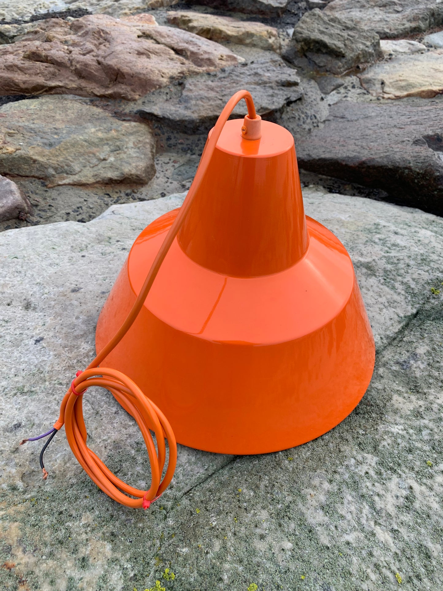 Værkstedslampe - Orange