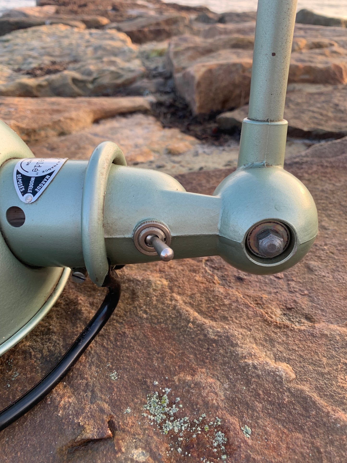 Jieldé væg/loftlampe med to arme - Grøn