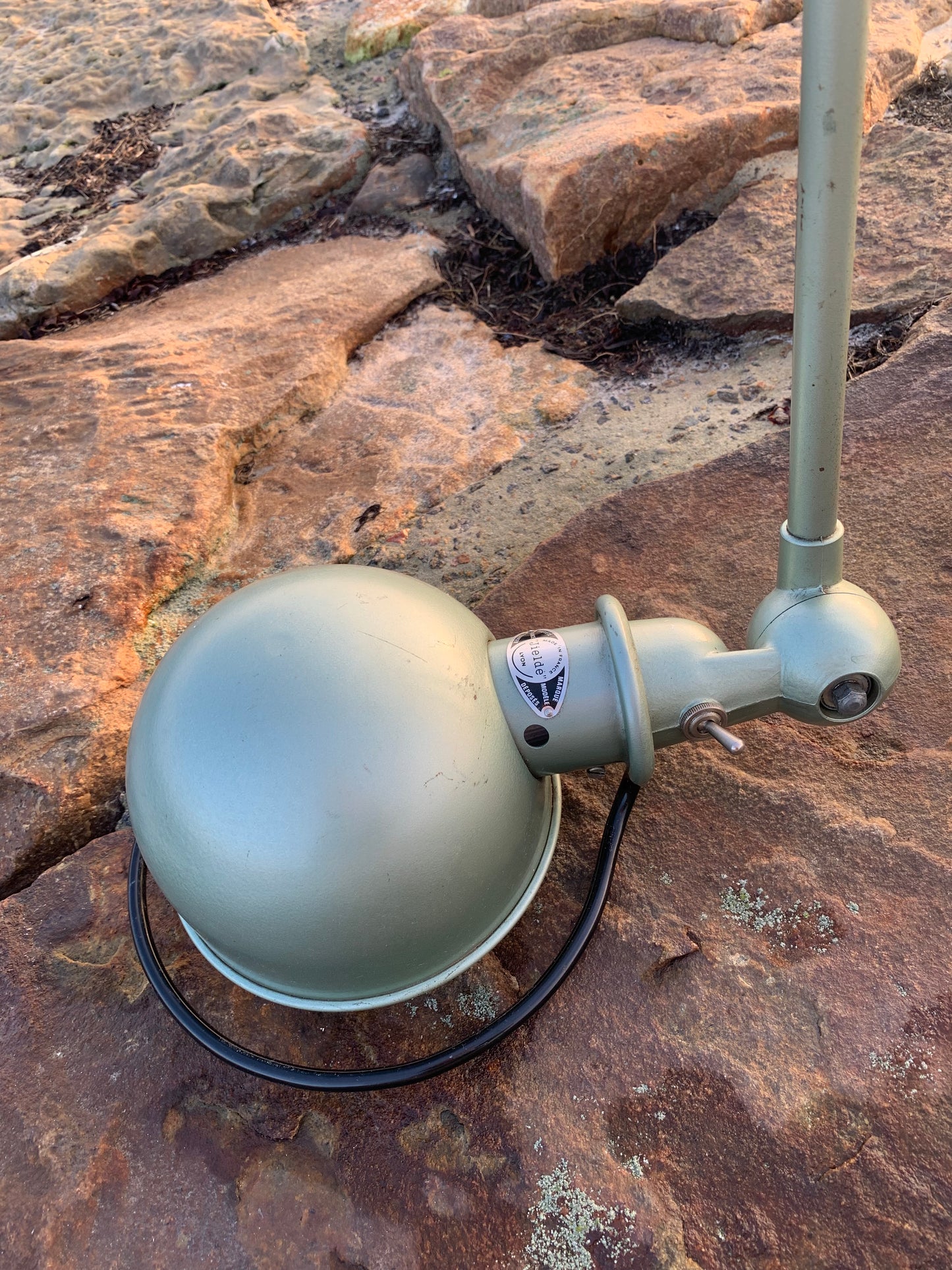 Jieldé væg/loftlampe med to arme - Grøn