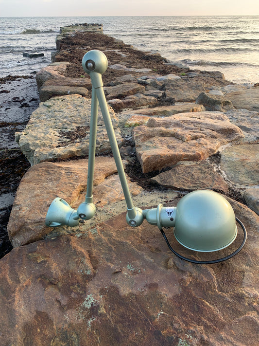 Jieldé væg/loftlampe med to arme - Grøn