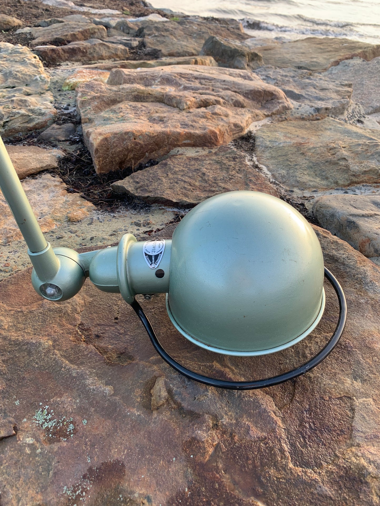 Jieldé væg/loftlampe med to arme - Grøn