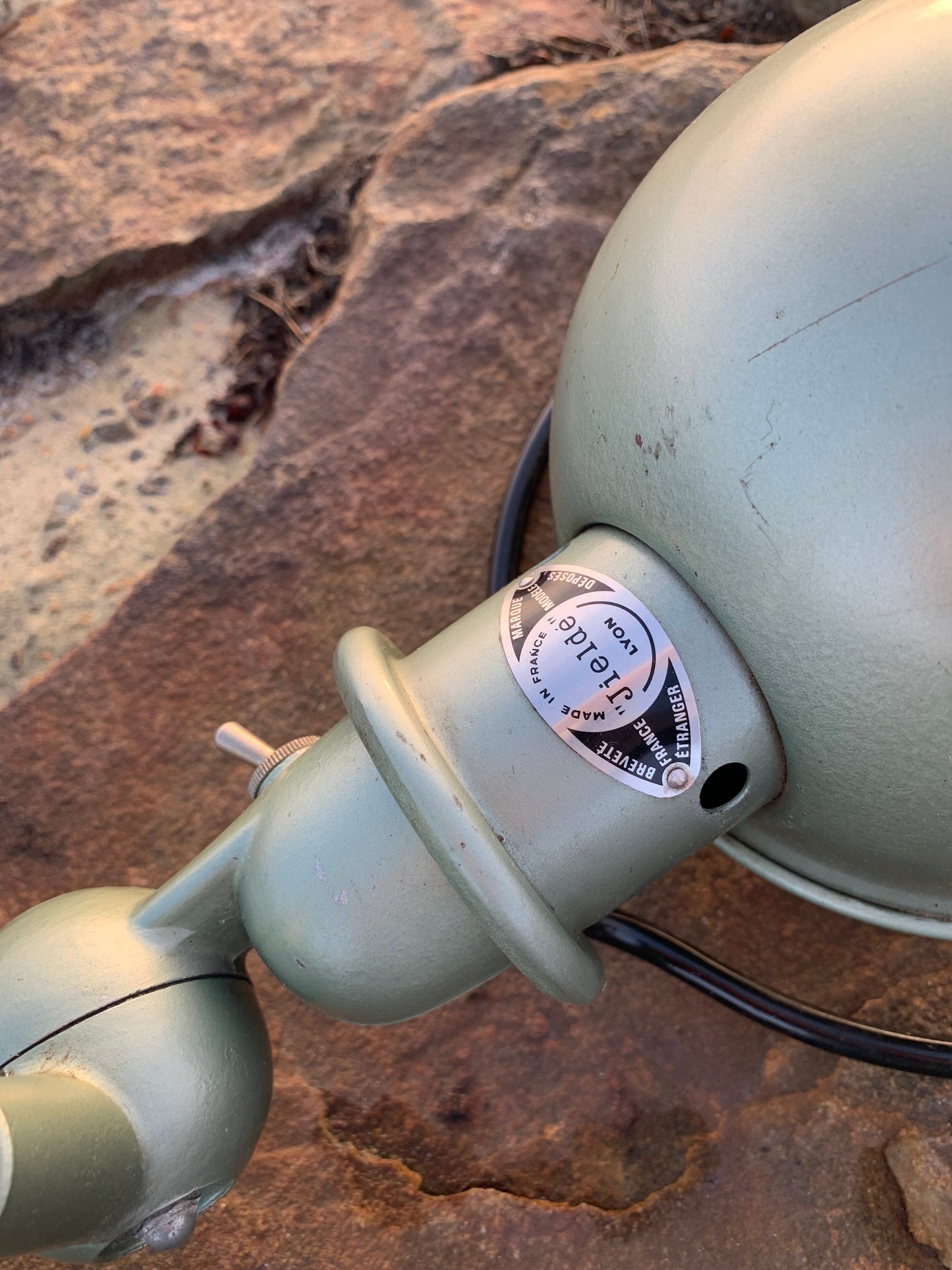 Jieldé væg/loftlampe med to arme - Grøn