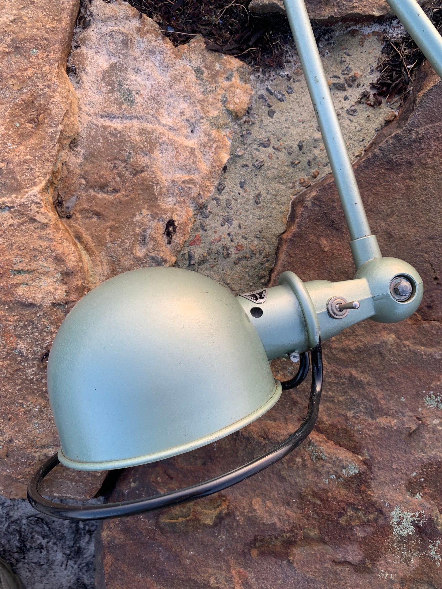 Jieldé væg/loftlampe med to arme - Grøn