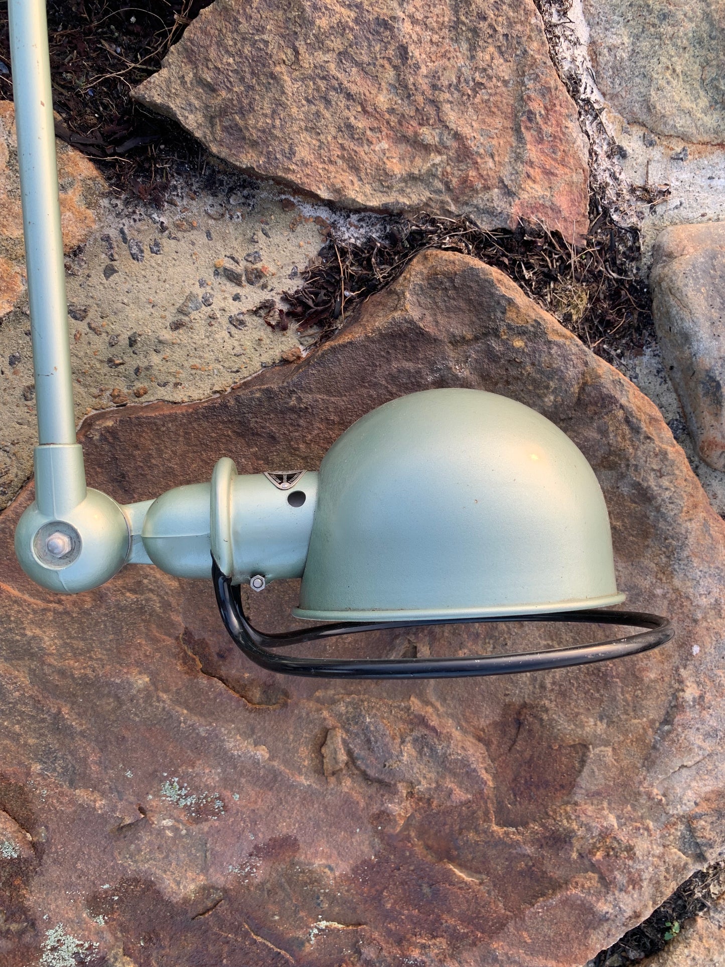 Jieldé væg/loftlampe med to arme - Grøn