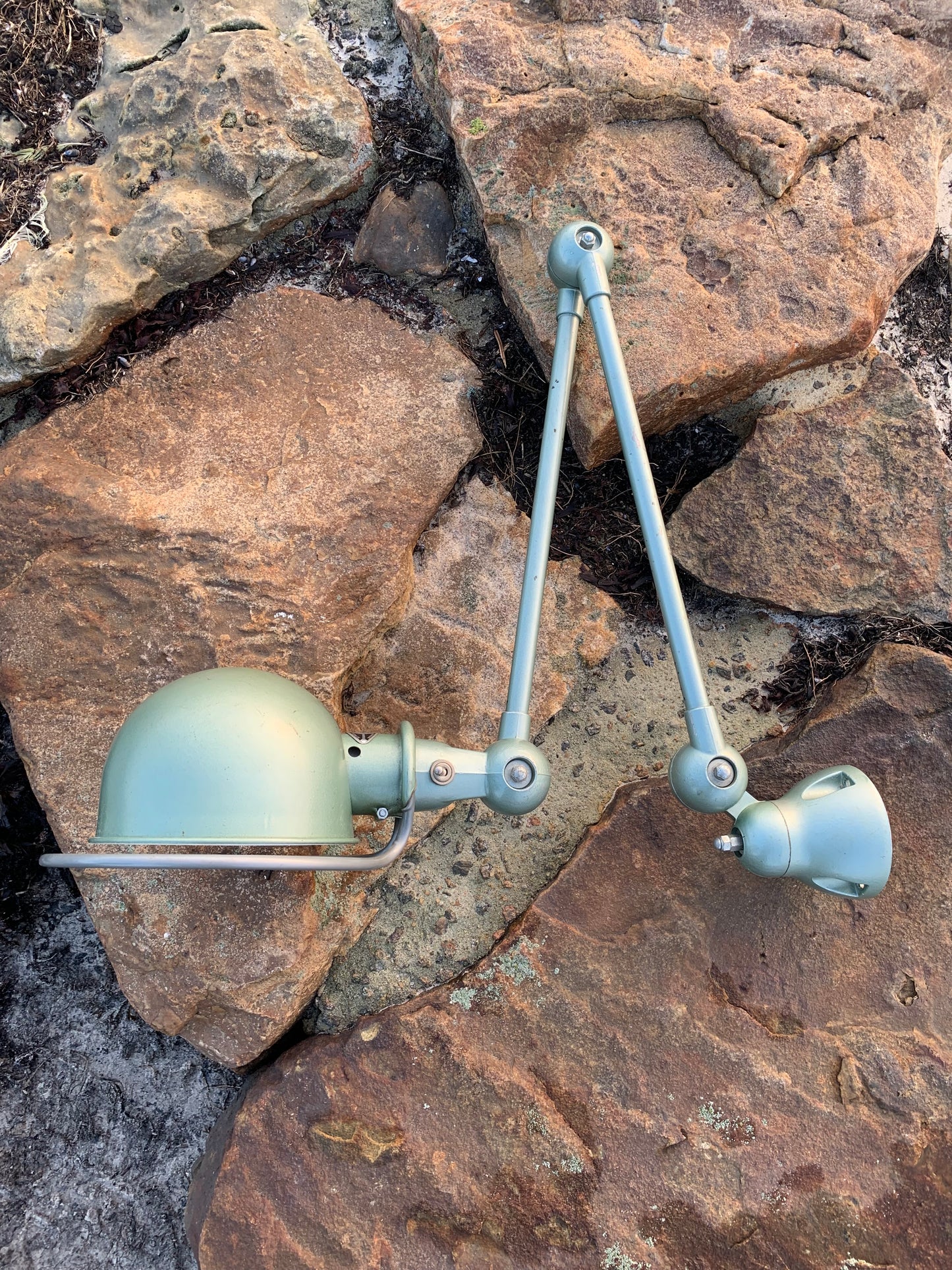 Jieldé væg/loftlampe med to arme - Grøn