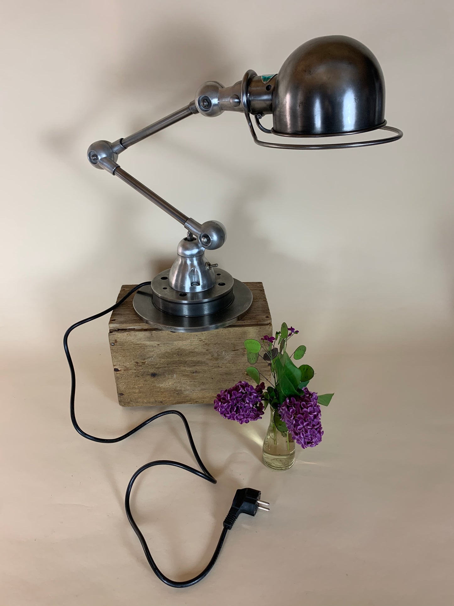 Jieldé bord/væglampe med to arme