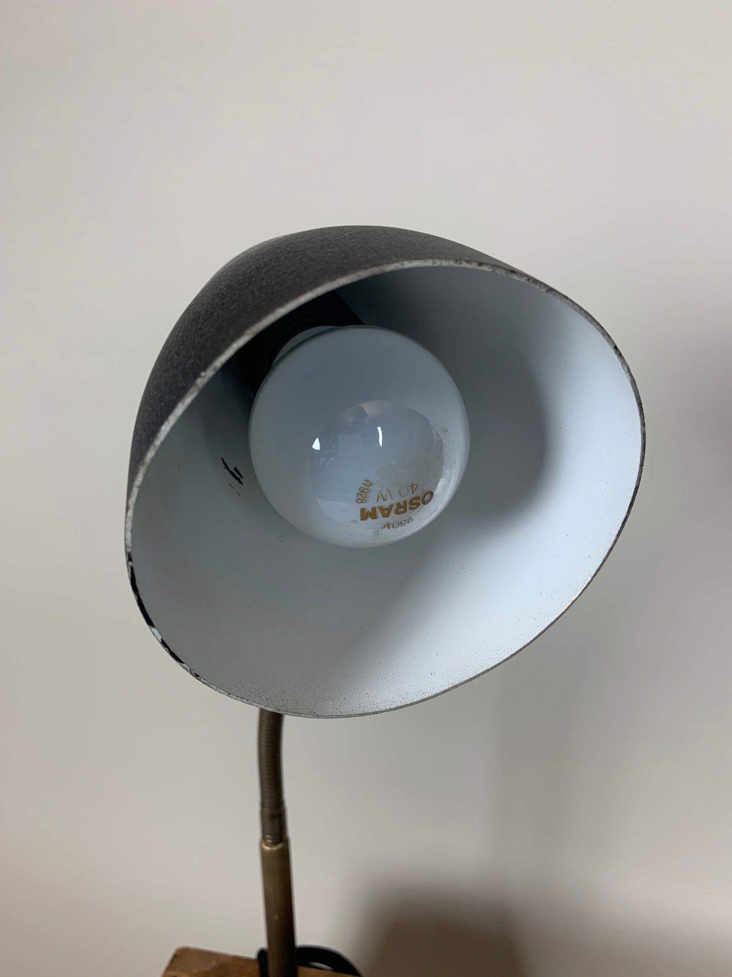 Vintagelampe med flexarm - Sort