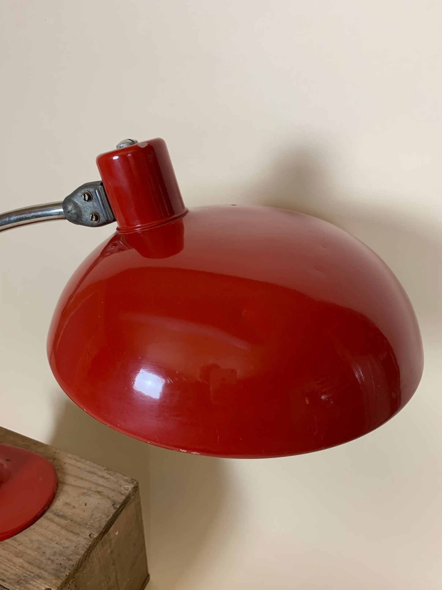 Marianne Brandt bordlampe - Rød