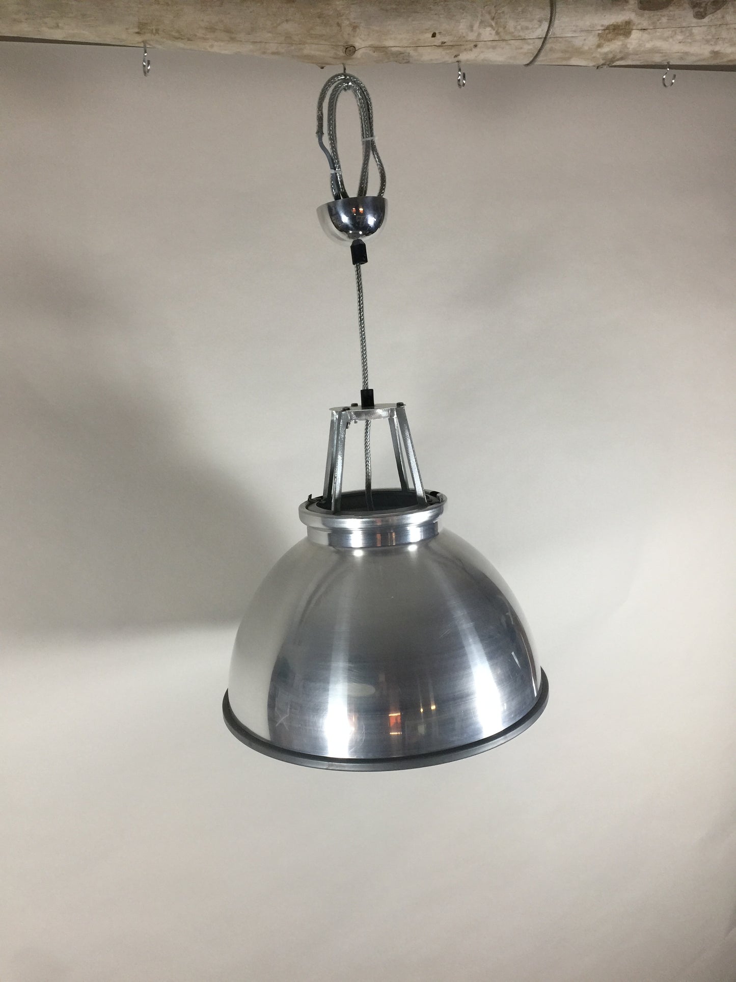Original BTC lampe - Titan med trådglas