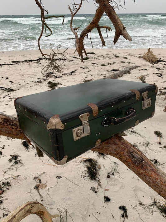 Grøn kuffert