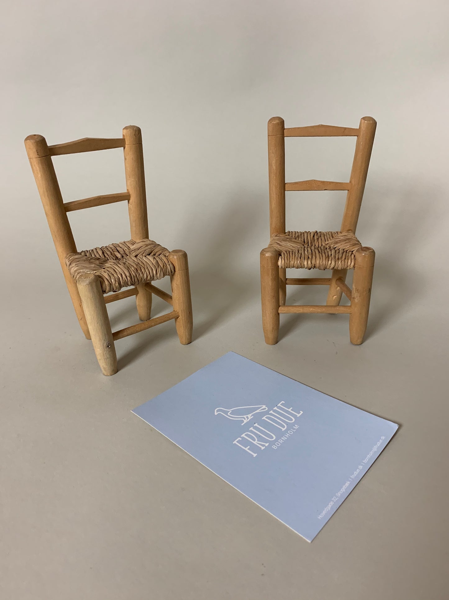 Miniature stol - Prisen er pr. stk.
